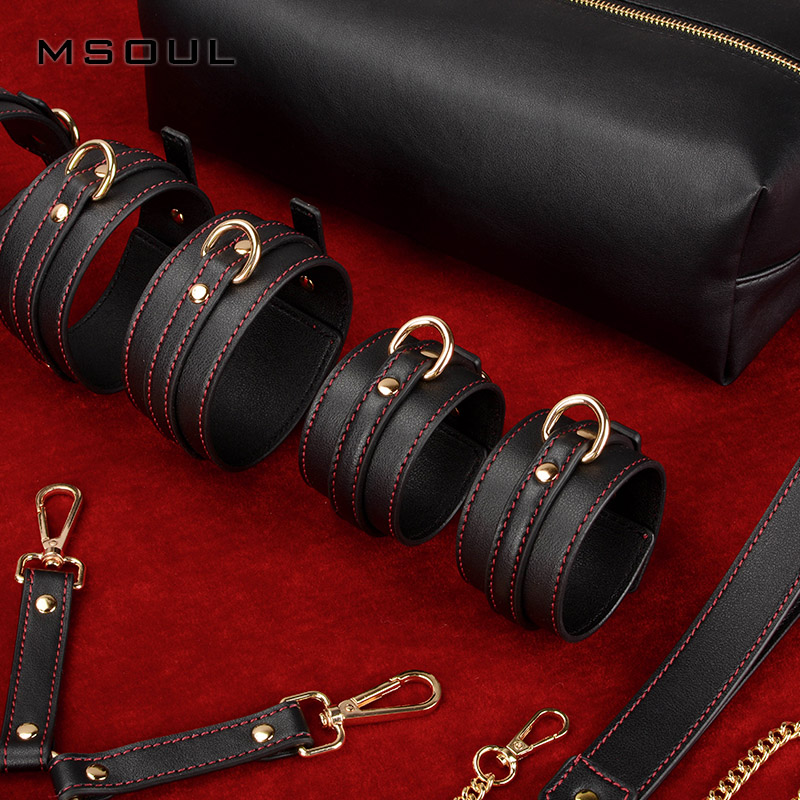 Adult Luxury NSINK Luxury Bondage Kit (Red & Black)