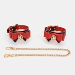 Red Ankle Cuffs Hebe