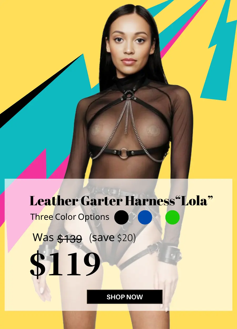 leather harness lola promotion mobile